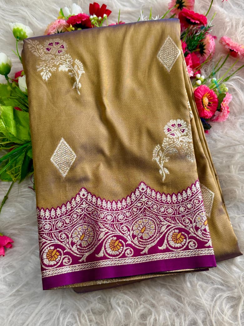 Beautiful Mangalsutra Silk Saree