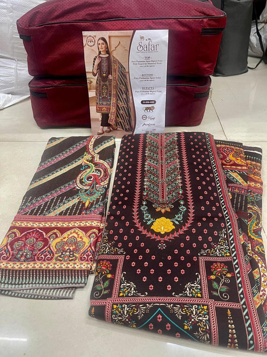 New Launch: SAFAR – Pure Pashmina Digital Print Collection for Women