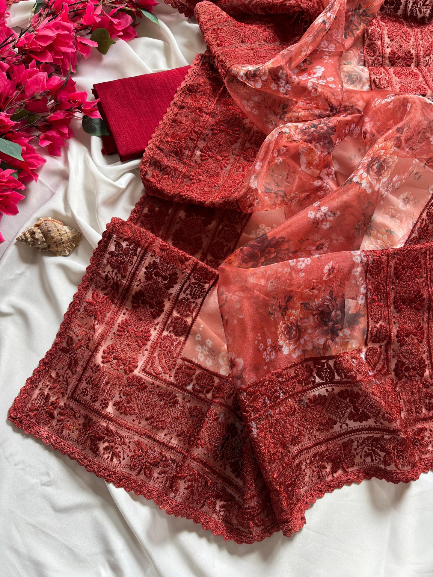 Anjalika Pure Organza Silk Saree