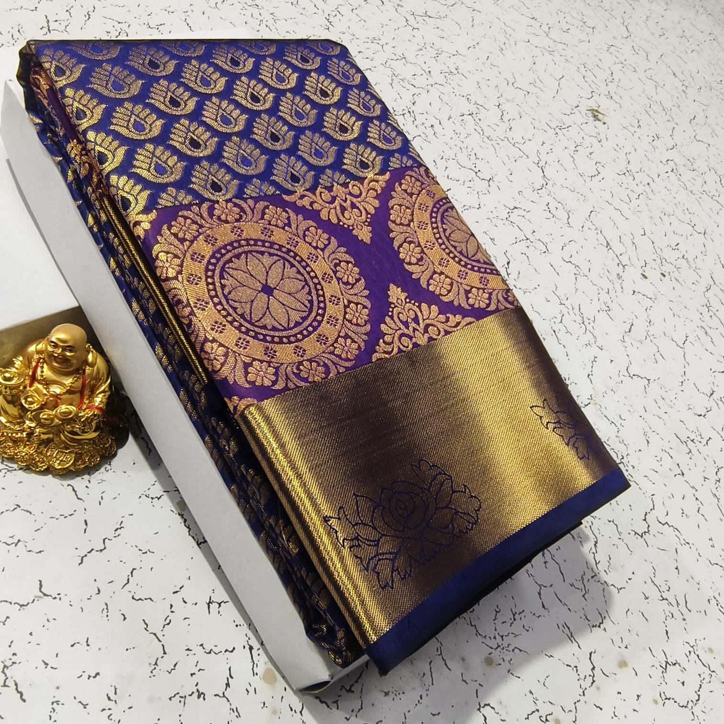 Elite Bridal Pick & Pick Fancy Silk Saree for Women | Samuthrika & Vasthrakala Style Wedding Saree | Rich Contrast Pallu with Running Blouse | Gold, Silver & Copper Zari Woven (Premium Bridal Collection)