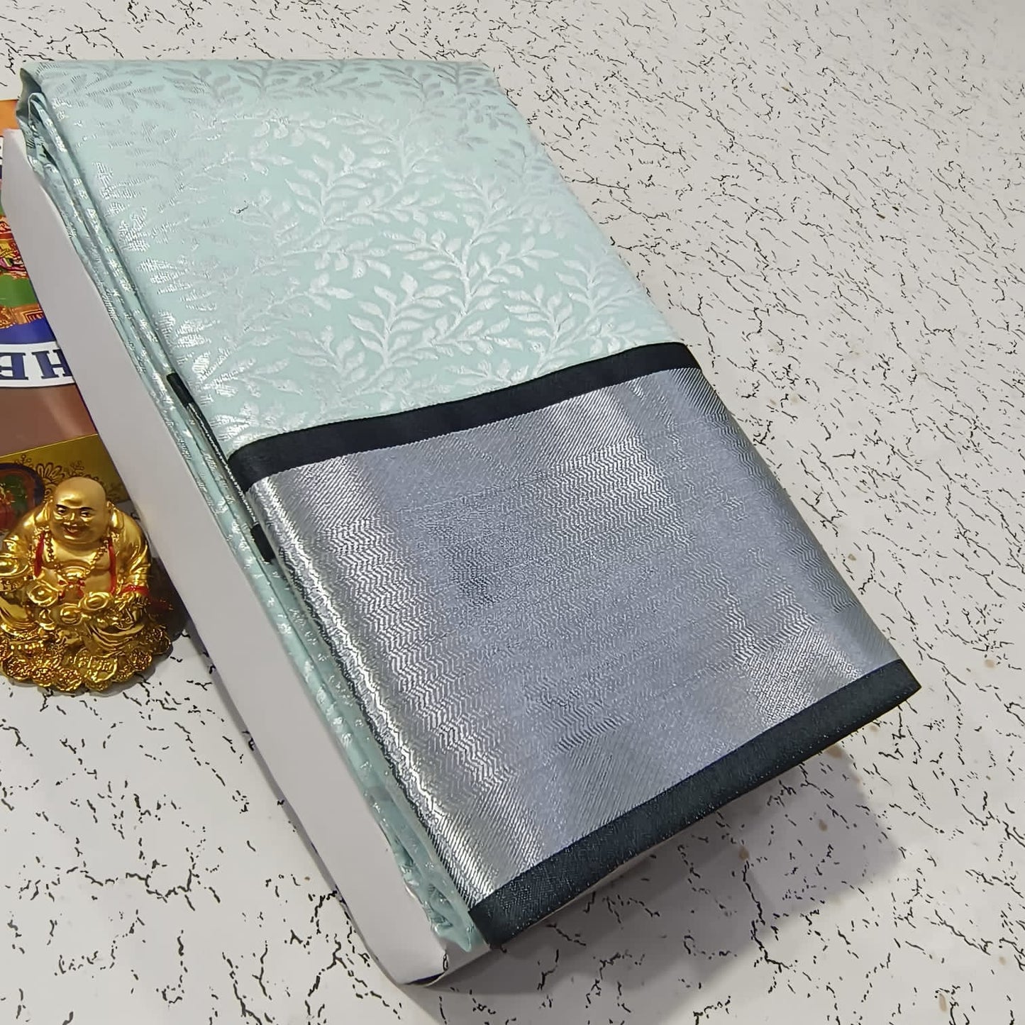 Elite Bridal Pick & Pick Fancy Silk Saree for Women | Samuthrika & Vasthrakala Style Wedding Saree | Rich Contrast Pallu with Running Blouse | Gold, Silver & Copper Zari Woven (Premium Bridal Collection)