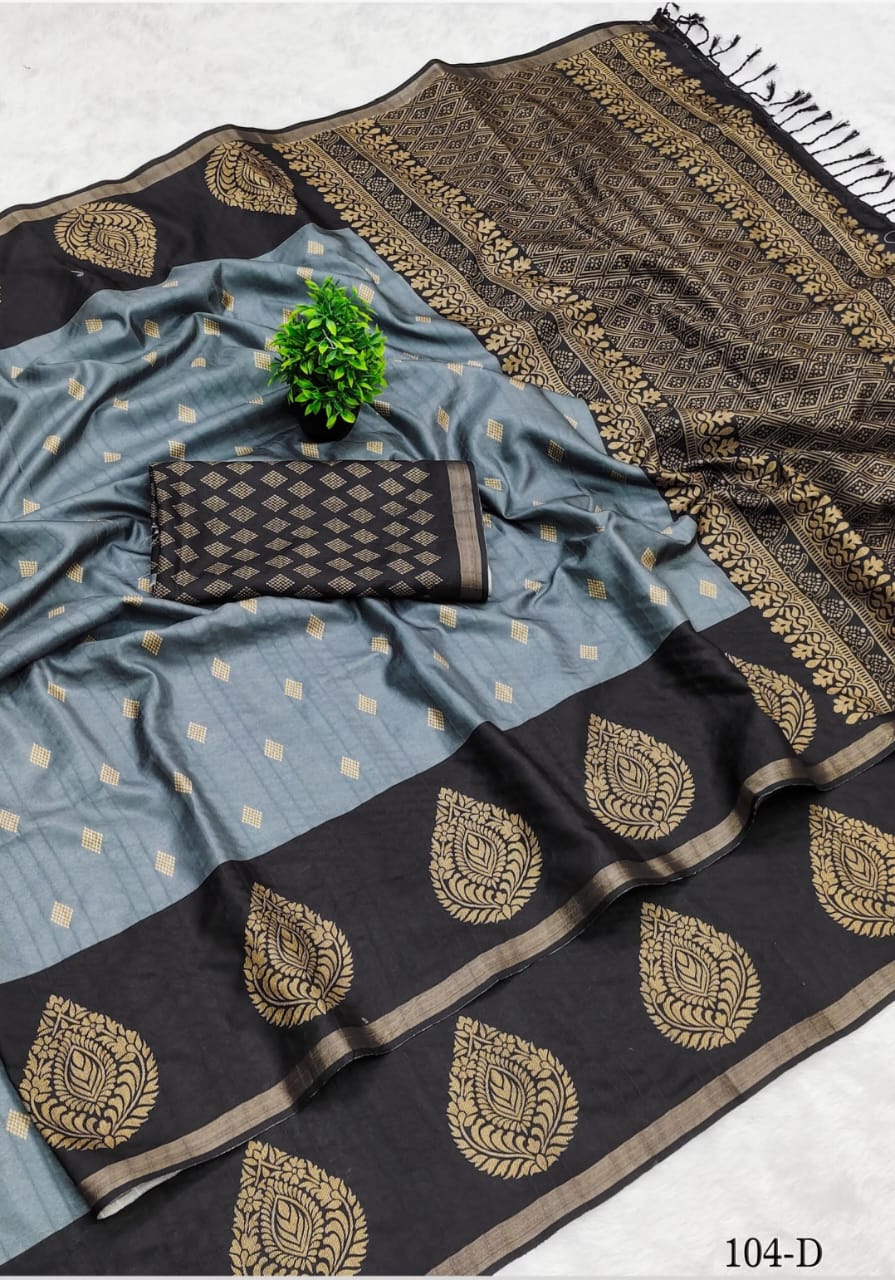 Kanchi Thilakam Silkworms Soft Cotton Saree โ Lightweight Premium Collection with Contrast Blouse & Pallu