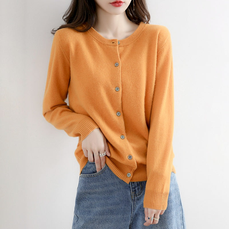 loose long sleeve bottoming sweater
