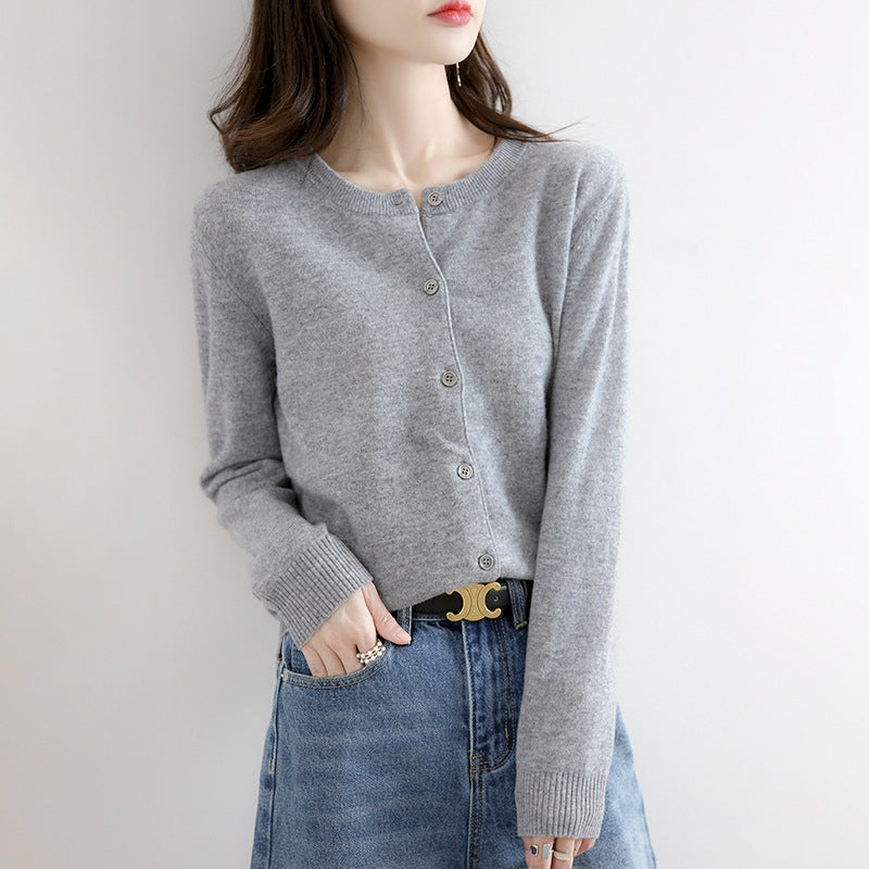 loose long sleeve bottoming sweater