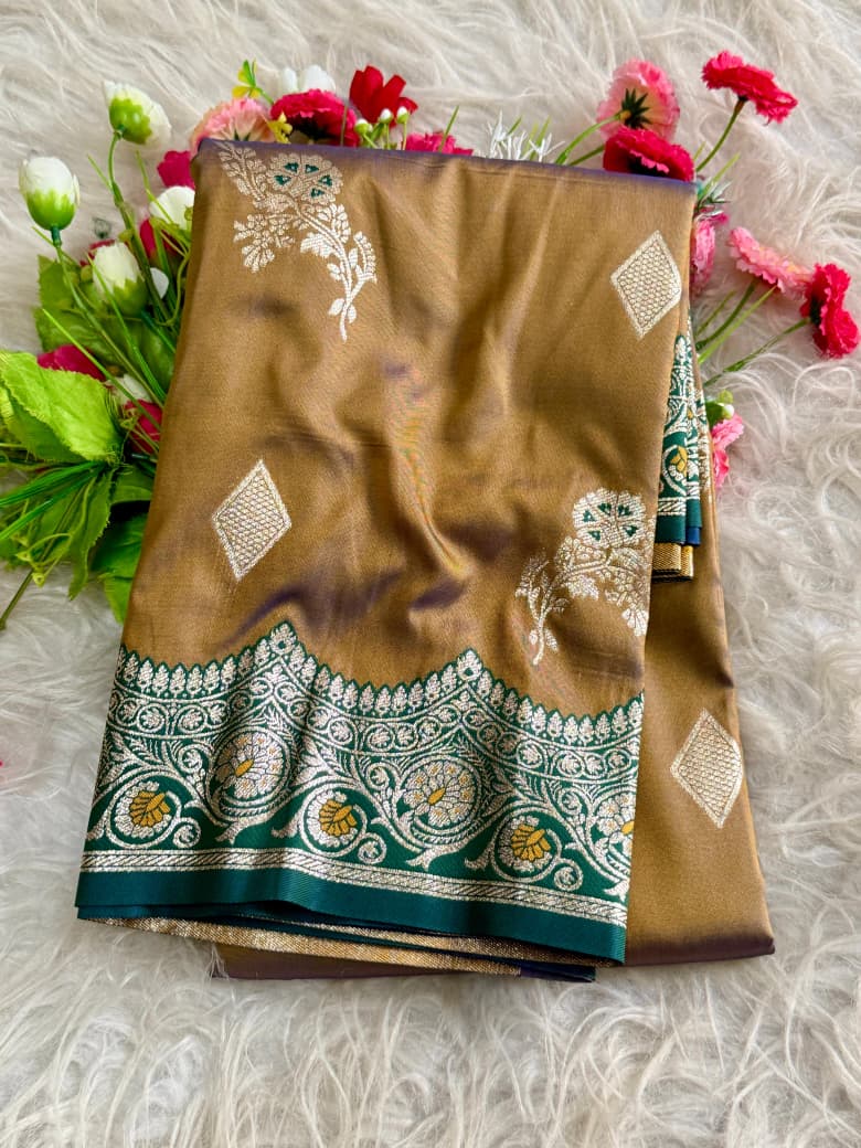 Beautiful Mangalsutra Silk Saree