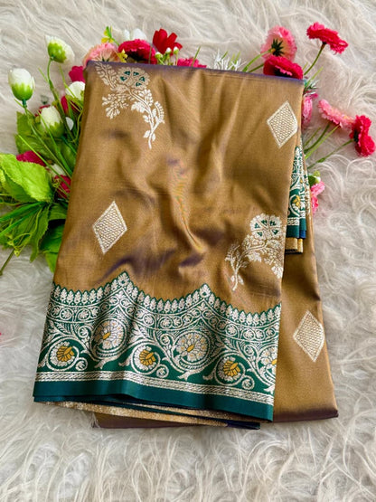 Beautiful Mangalsutra Silk Saree
