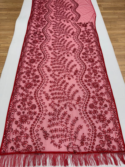 Bollywood Blockbuster Sequins Butterfly Net Saree – Premium Designer Collection