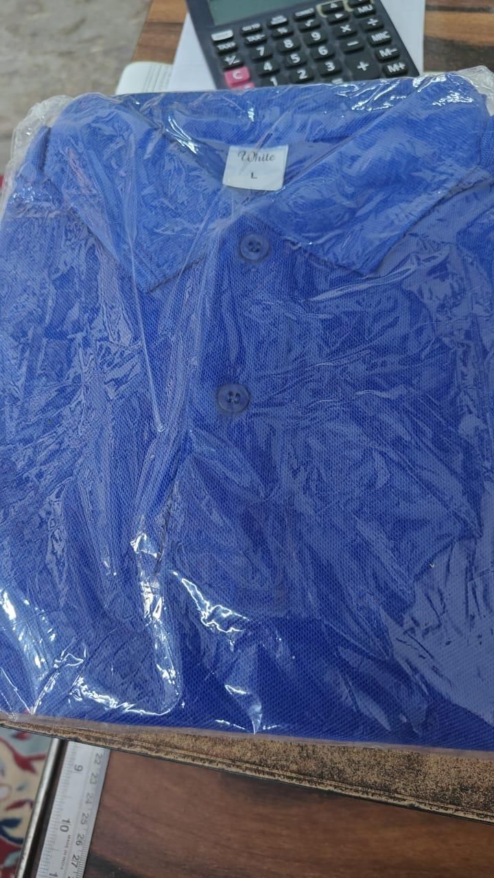 Poly Matte Solid Half Sleeves Mens Polo T-Shirt Pack Of 4