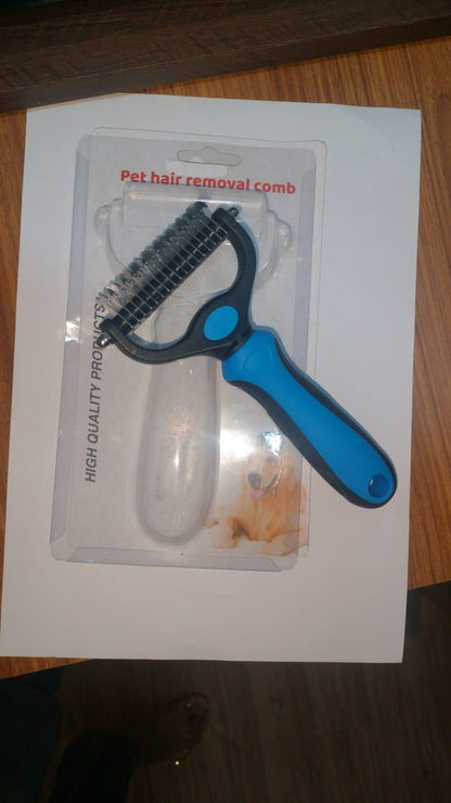2 in 1 Deshedding Grooming Undercoat Brush