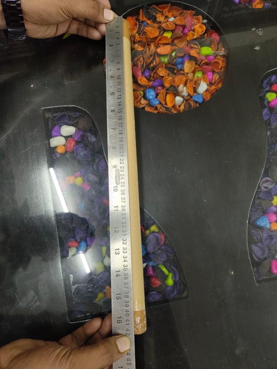 Diwali Rangoli Stickers Flower Pan