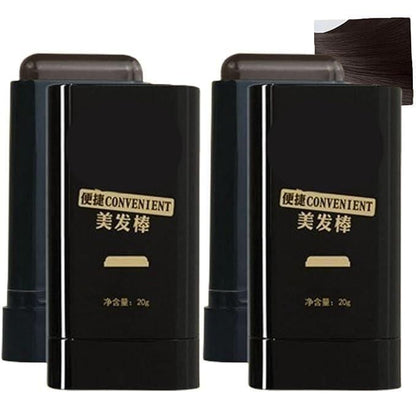 Covering White Hair is Simple and Convenient 20gm - Black Pack of 2