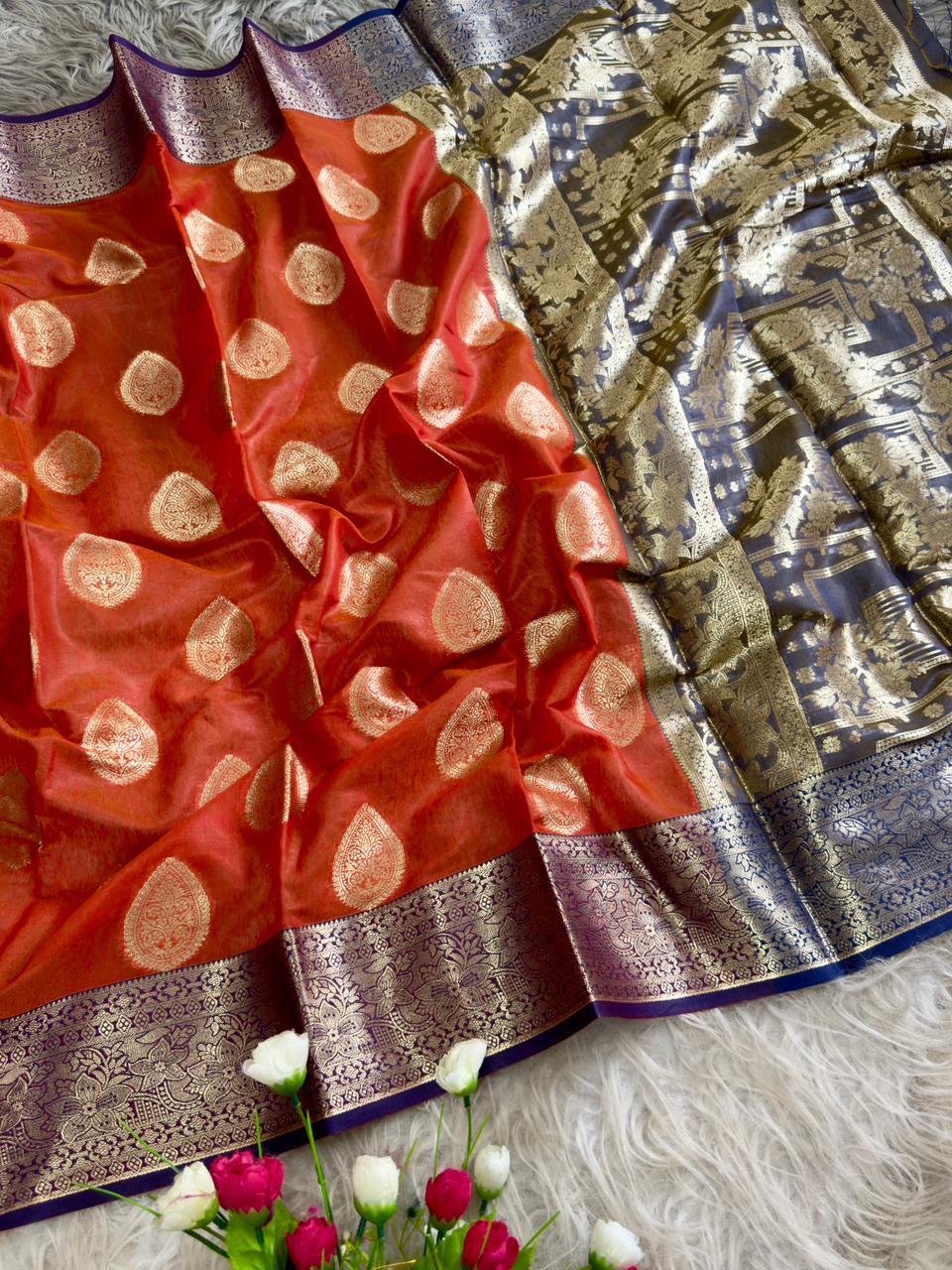Maheshwari Cotton Silk Saree Collection – Elegant Zari Border Sarees