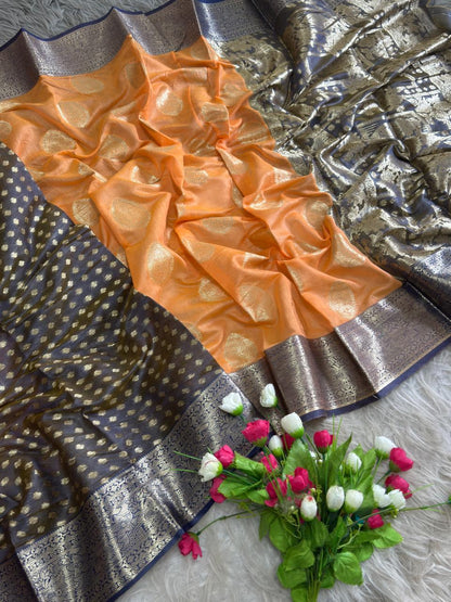 Maheshwari Cotton Silk Saree Collection – Elegant Zari Border Sarees