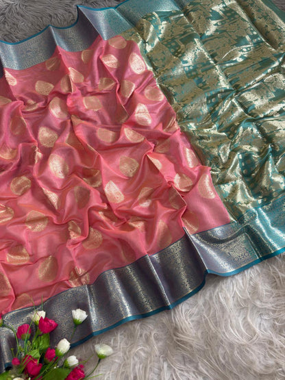 Maheshwari Cotton Silk Saree Collection – Elegant Zari Border Sarees