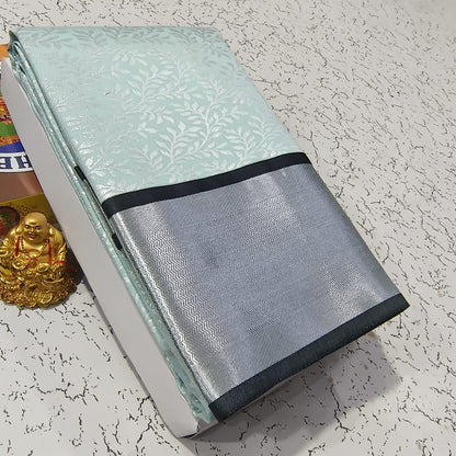 Elite Bridal Pick & Pick Fancy Silk Saree for Women | Samuthrika & Vasthrakala Style Wedding Saree | Rich Contrast Pallu with Running Blouse | Gold, Silver & Copper Zari Woven (Premium Bridal Collection)