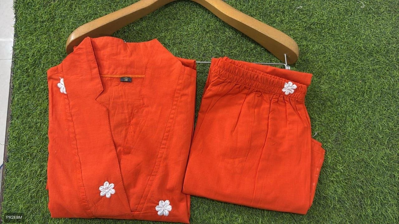 Special Cotton Kurti Plazo Set