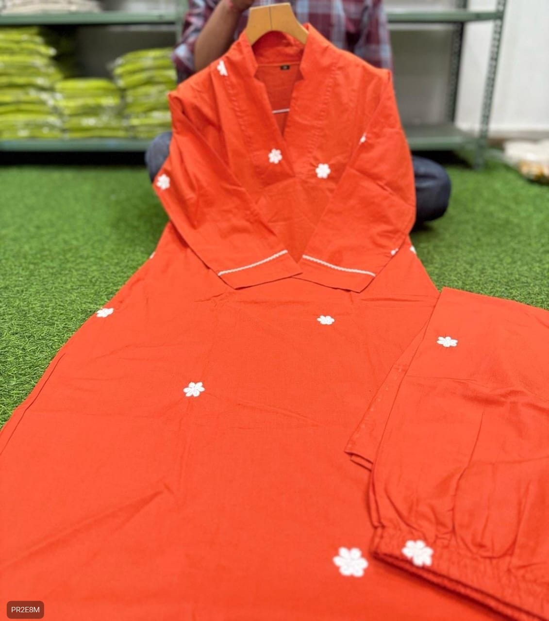 Special Cotton Kurti Plazo Set