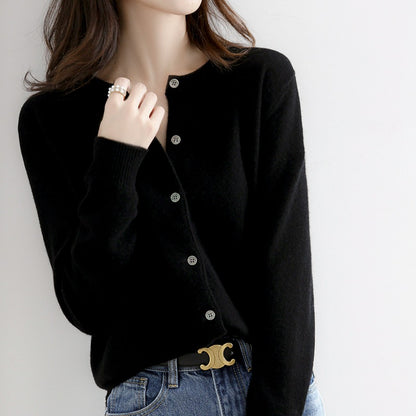 loose long sleeve bottoming sweater