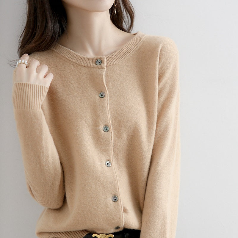 loose long sleeve bottoming sweater