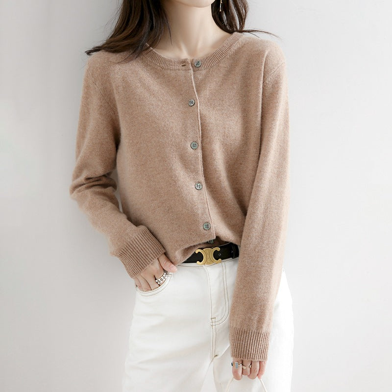 loose long sleeve bottoming sweater