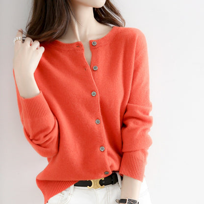 loose long sleeve bottoming sweater