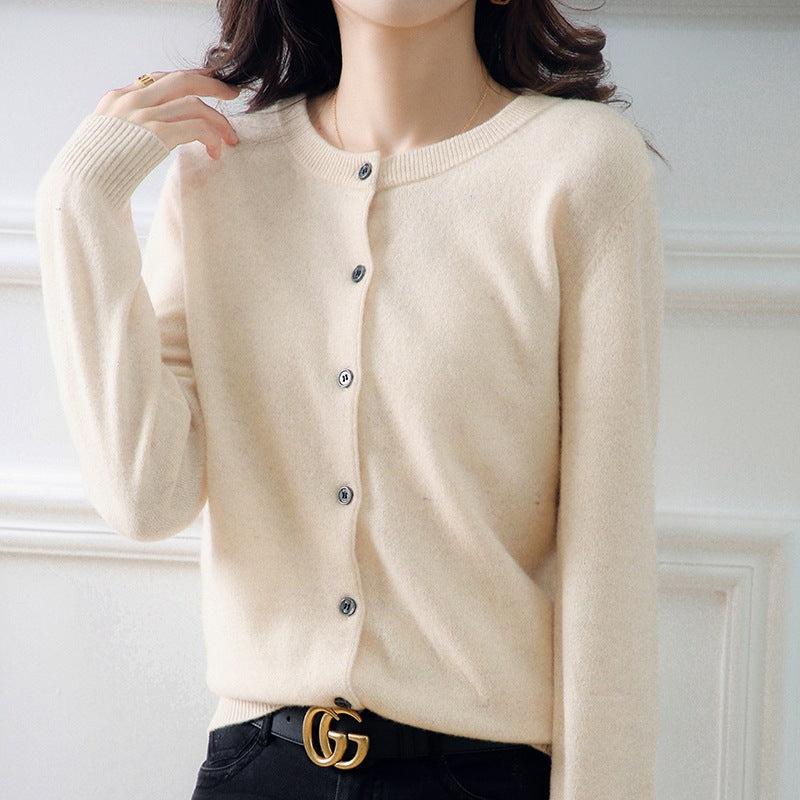 loose long sleeve bottoming sweater