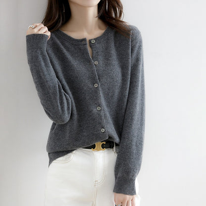 loose long sleeve bottoming sweater