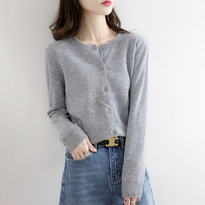 loose long sleeve bottoming sweater