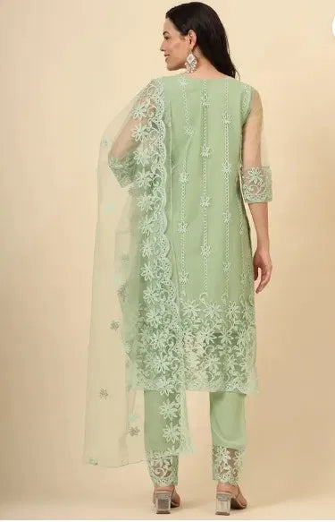 Kurta With Dupatta And Bottomwear