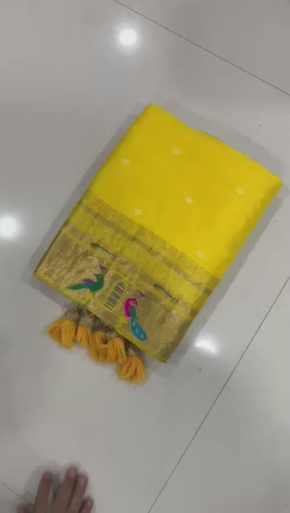 Super Hit Pure Viscose Gajji Silk Bandhej Saree with Pure Zari Weaving Work