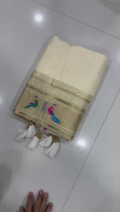 Super Hit Pure Viscose Gajji Silk Bandhej Saree with Pure Zari Weaving Work